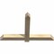 Ekena Millwork Eugene Rough Sawn Timber Gable Bracket, Douglas Fir, 48"W x 30"H x 4"D x 4"F, 15/12 Pitch GBW048X30X0404EUG00RDF - alternate 5
